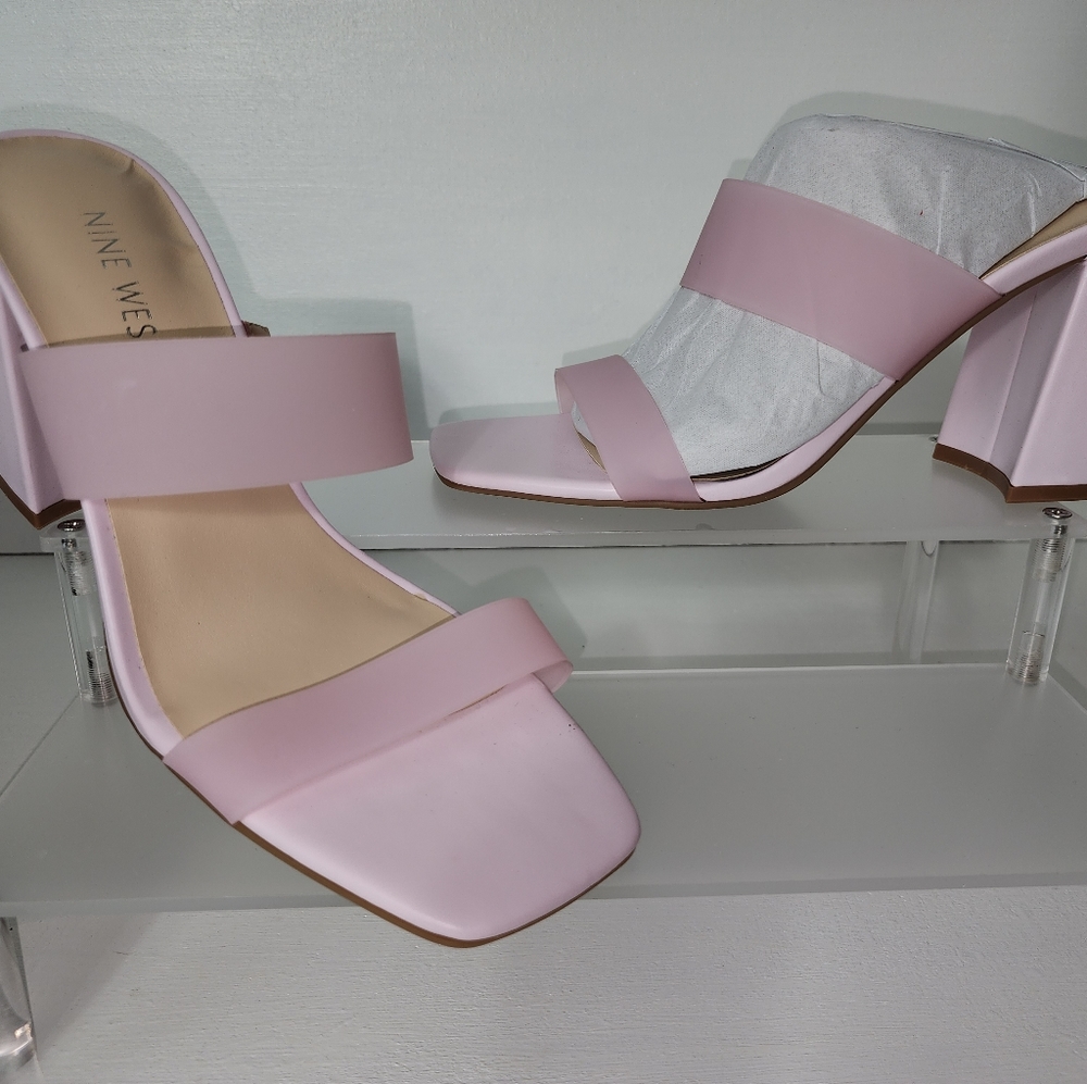 Nine West Women's Double Band Slide Heels